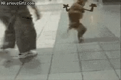 Person Riding Skateboard GIF