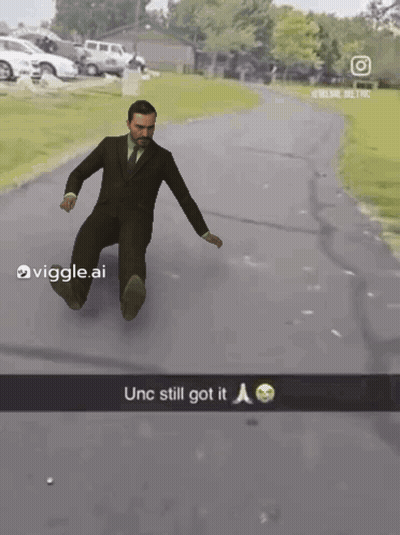 Person Riding Skateboard Unc Still Got It GIF