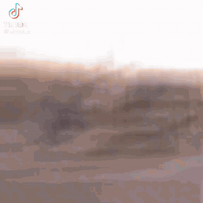 Person Running Across Street Blurry Photo GIF
