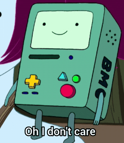 Person's Ear With Dont Care GIF