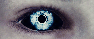 Person's Eye With Black Pupil GIF