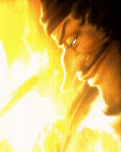 Person's Face Close Up With Sun Behind GIF