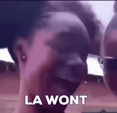 Person's Face La Wont GIF