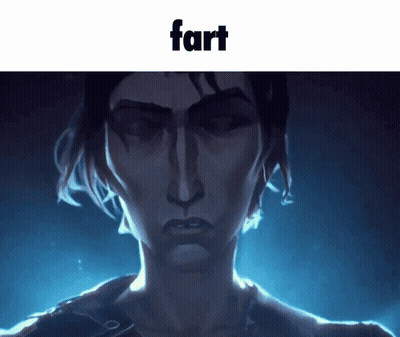 Person's Face Saying Fart GIF