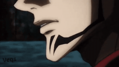 Person's Face With Black Stripe