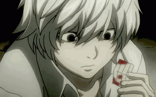 Person's Face With Blood On Hand GIF