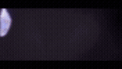 Person's Face With Blue Light GIF
