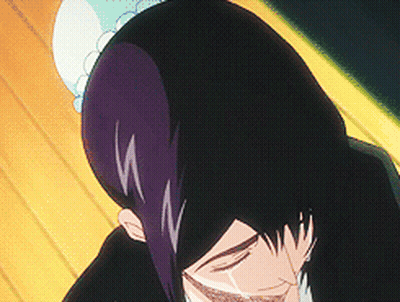Person's Face With Letter M On Head GIF