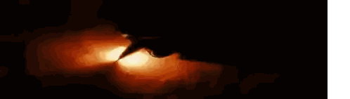 Person's Face With Light In Darkness Sticker