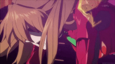 Person's Face With Purple Background Saying BFL GIF