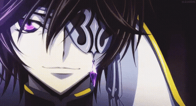 Person's Face With Purple JC Earring GIF