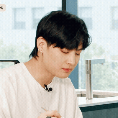 Person's Face With Sink And Window GIF