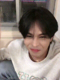 Person's Face With White Shirt And Window GIF