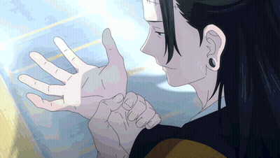 Person's Hand With Blue Earring GIF