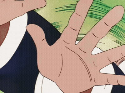 Person's Hand With Numbers 1 To 12 GIF