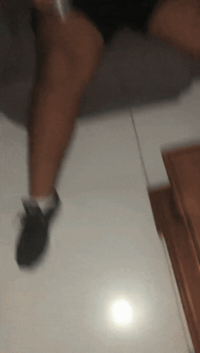 Person's Legs Walking GIF