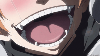Person's Mouth Close Up With Tumblr GIF