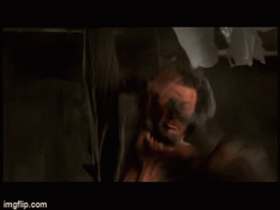 Person's Shadow On Ground GIF