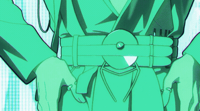 Person's Torso With Hands GIF