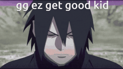 Person Saying GG EZ Get Good Kid GIF