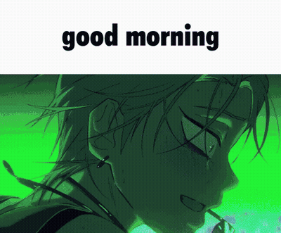 Person Saying Good Morning GIF