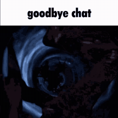 Person Saying Goodbye Chat GIF