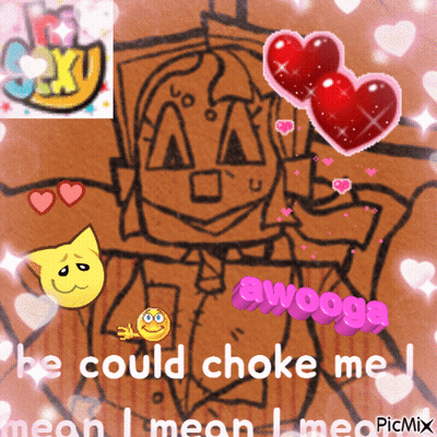 Person Saying He Could Choke Me GIF