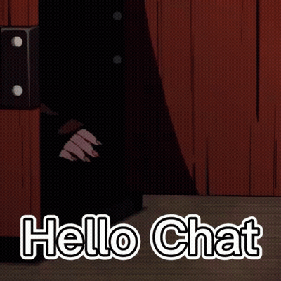Person Saying Hello Chat GIF