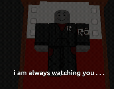Person Saying I Am Always Watching You GIF