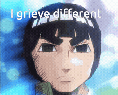 Person Saying I Grieve Different GIF