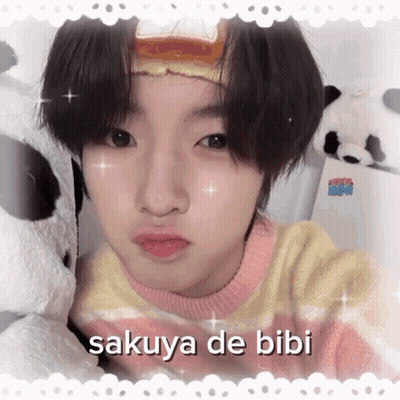 Person Saying Sakuya De Bibi GIF