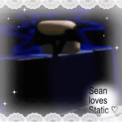 Person Saying Sean Loves Static GIF