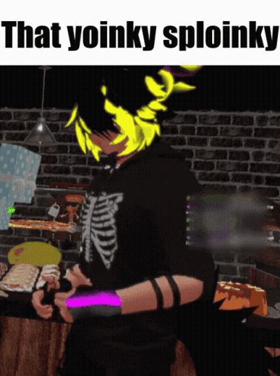 Person Saying That Yoinky Sploinky GIF