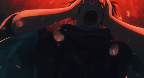 Person Screaming In Darkness GIF
