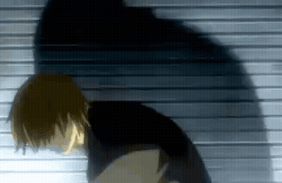 Person Shadow On Wall GIF