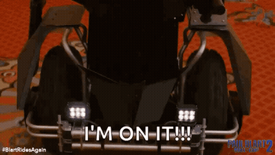 Person Sitting In Car With I'm On It GIF