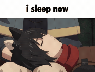 Person Sleeping I Sleep Now GIF