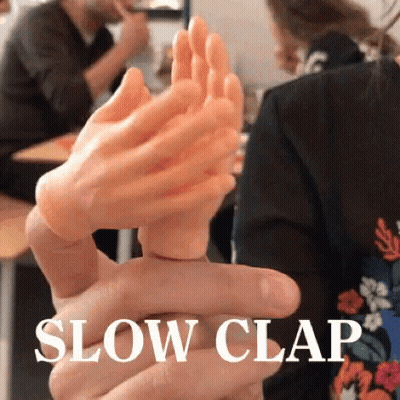 Person Slow Clap GIF