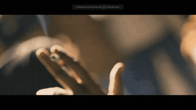 Person Smoking Cigarette With Green Arrow Bottom Right GIF