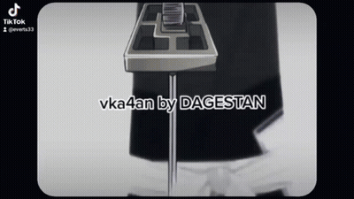 Person Standing At Microphone Saying Vka 4An By Dagestan GIF