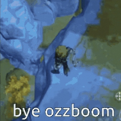 Person Standing In Field Saying Bye Ozzboom GIF