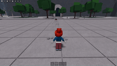 Person Standing In Front Of Block Wall GIF