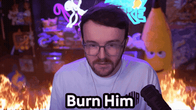Person Standing In Front Of Fire GIF