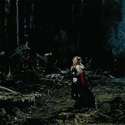 Person Standing In Front Of Large White Box GIF