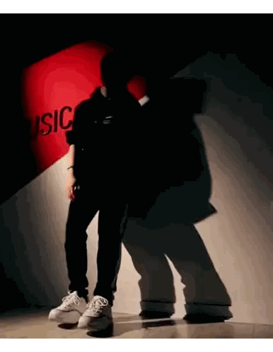 Person Standing In Front Of USIC Sign Sticker