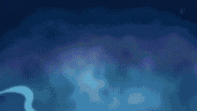 Person Standing In Water With Blue Ribbon Around Foot GIF