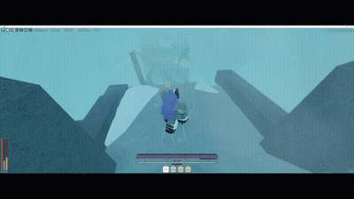 Person Standing On A Rock GIF