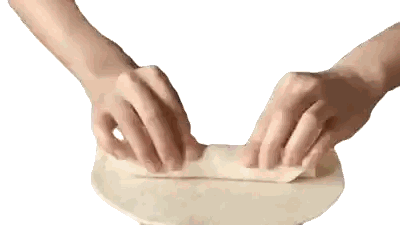 Person Stretching Dough Sticker
