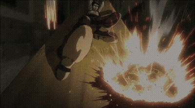 Person Surrounded By Fire And Sparks GIF
