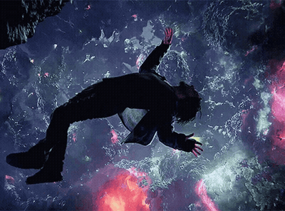 Person Swimming In Pool With Mos.oobib GIF